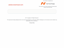 Tablet Screenshot of adobe-download.com